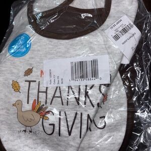 Thanksgiving Baby Bib